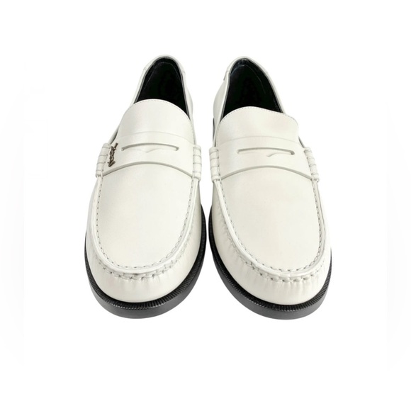 NWT/NIB Saint Laurent Loafers in Beige - Picture 4 of 7